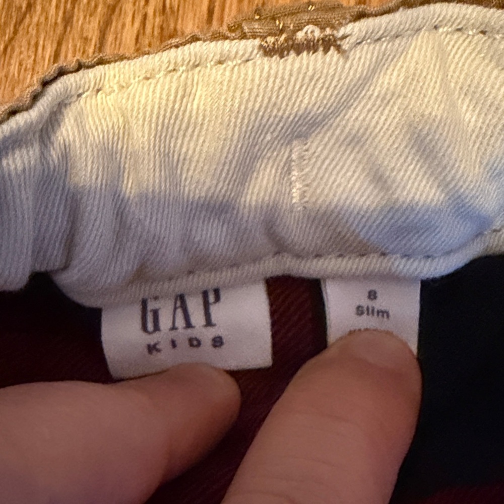 Gap Fleece lined pants - size 8 slim - Picture 2 of 4